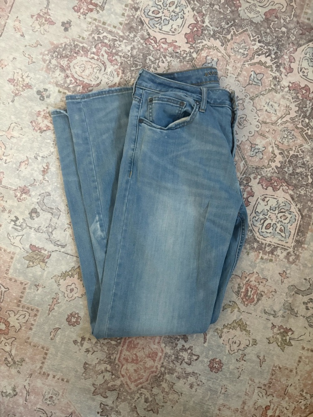 American Eagle Outfitters Light Blue Straight Jeans